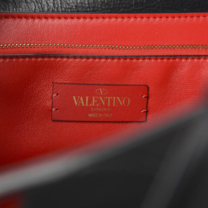 Valentino Garavani Calfskin Large Vlogo Fillme Tote Black 6 of 9