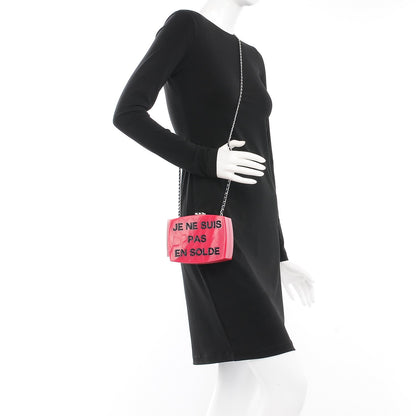 Chanel Plexiglass Evening In The Street 5x5=CC Small Clutch Fuchsia 2 of 7