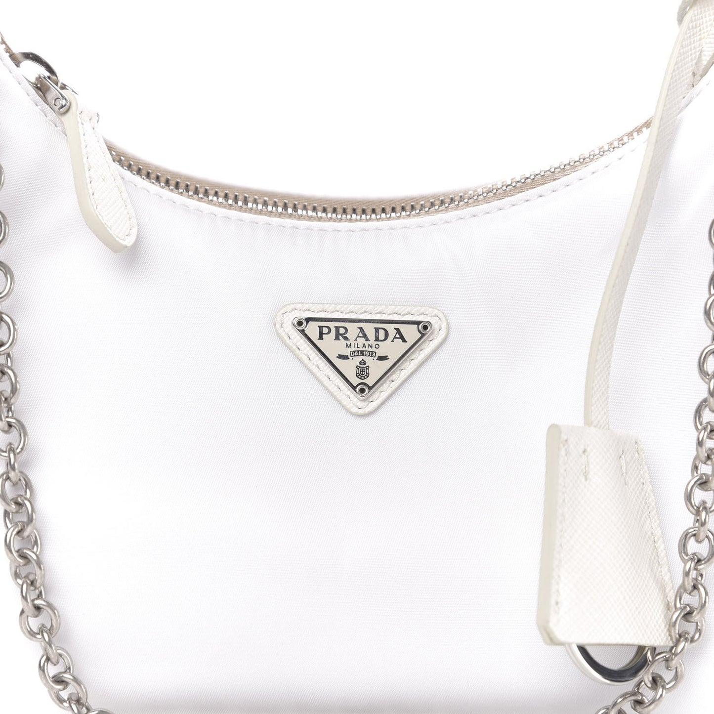 Nylon Re-Edition 2005 Shoulder Bag White