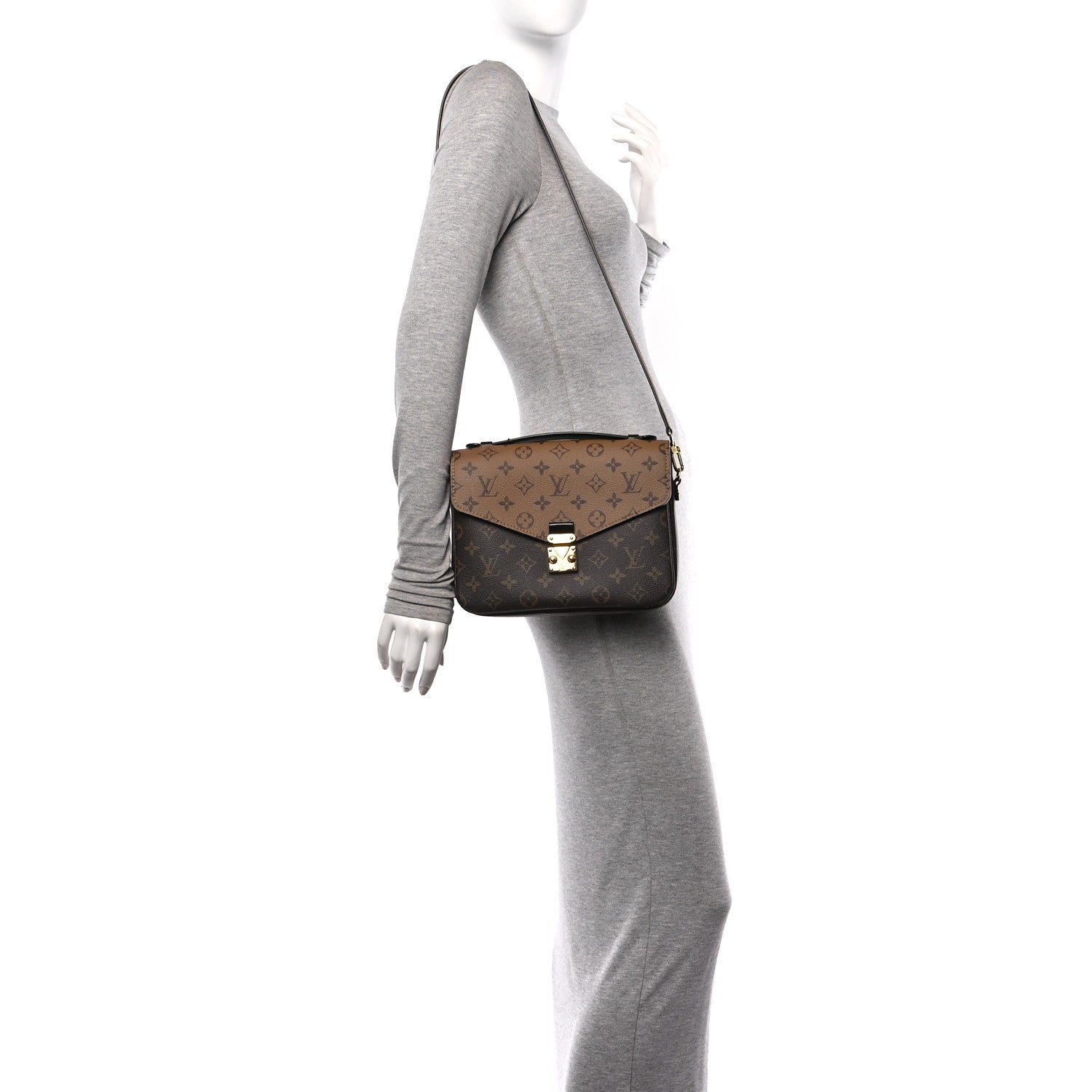 Louis Vuitton Reverse Monogram Pochette Metis 2 of 11