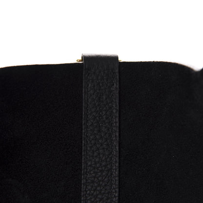 Hermes Taurillon Clemence Picotin Lock 26 GM Black 8 of 10