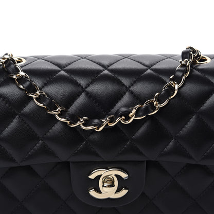 Chanel Lambskin Quilted Mini Rectangular Flap Black 10 of 10
