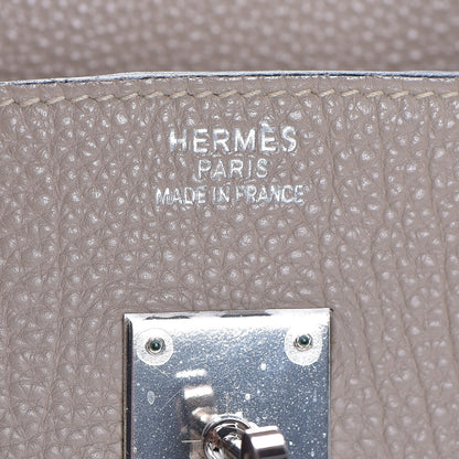 Hermes Togo Birkin 35 Gris Tourterelle 18 of 33
