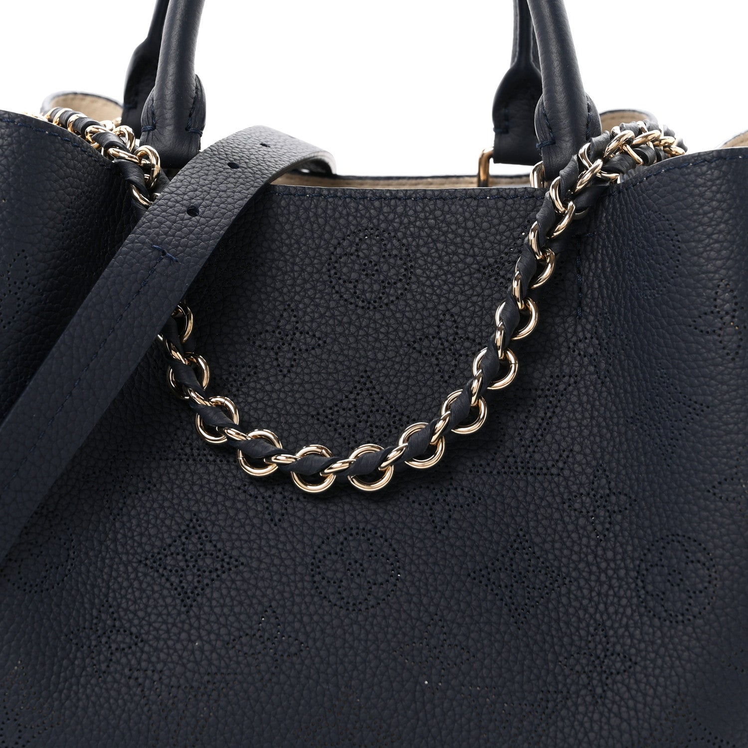 Louis Vuitton Mahina Bella Tote Navy 7 of 9