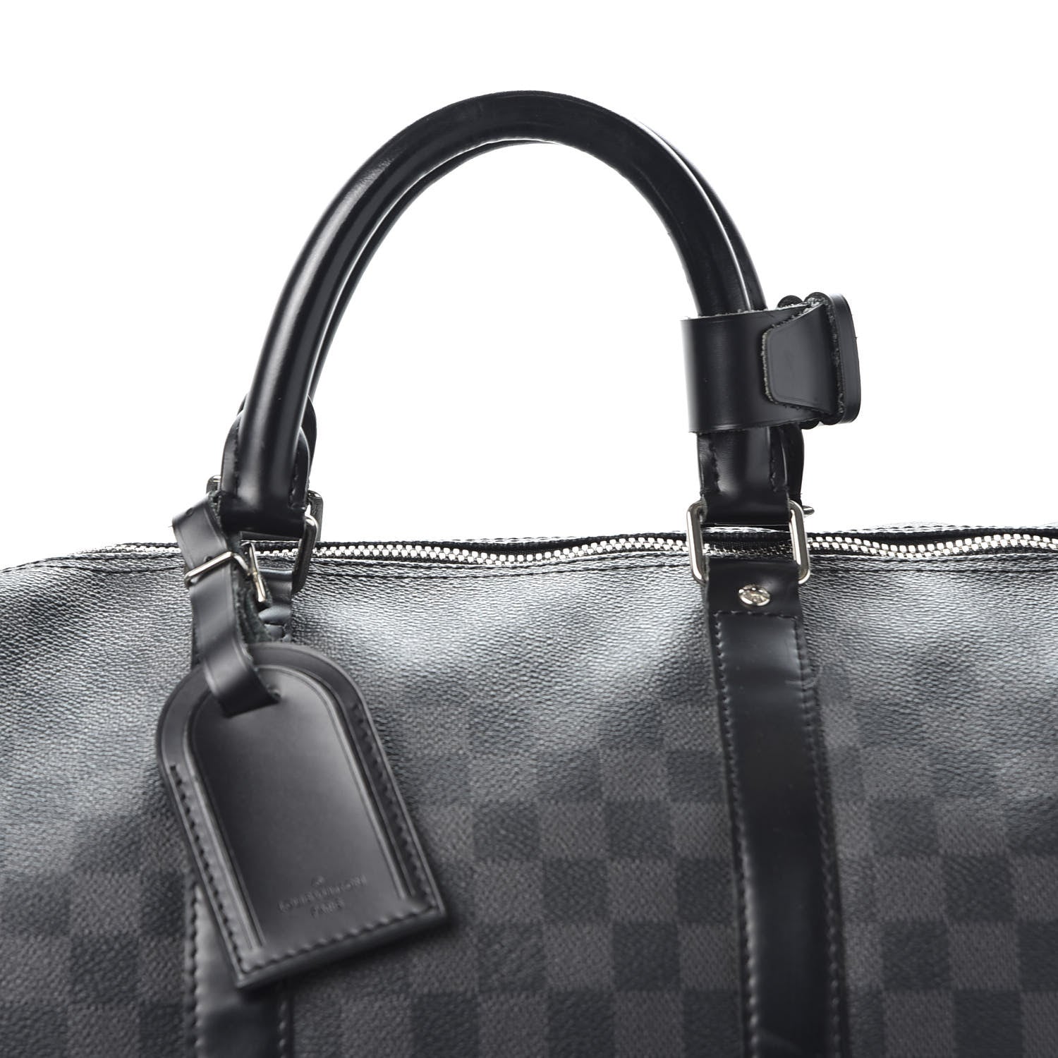 Louis Vuitton Damier Graphite Keepall Bandouliere 55 9 of 15