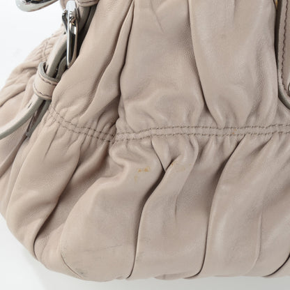 Prada Nappa Gaufre Shopping Satchel Pomice 2 of 11