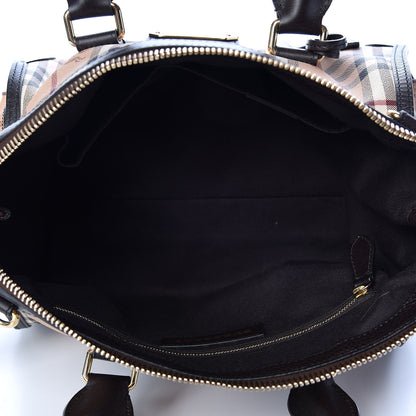 Burberry Haymarket Check Small Gladstone Chocolate 5 of 9