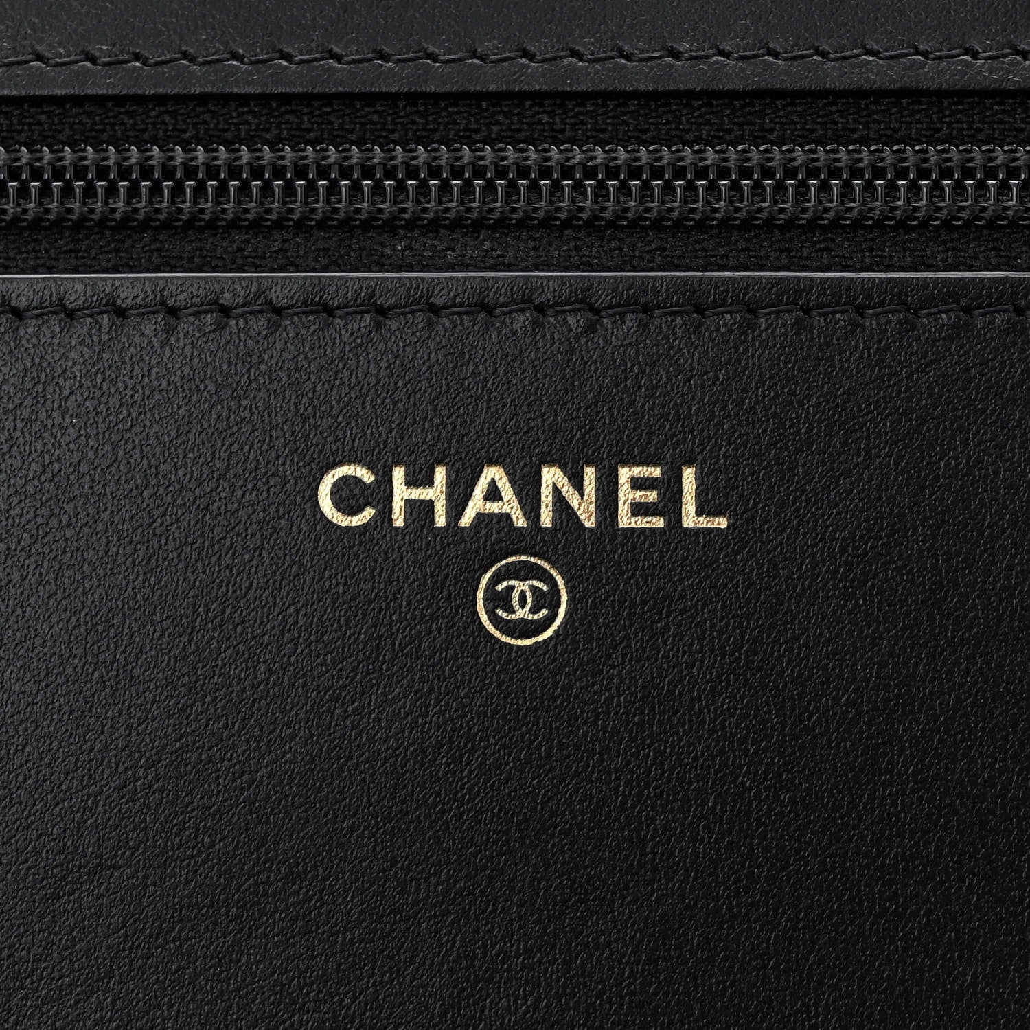 Chanel Caviar Quilted Pocket Clutch With Chain WOC Black 6 of 13
