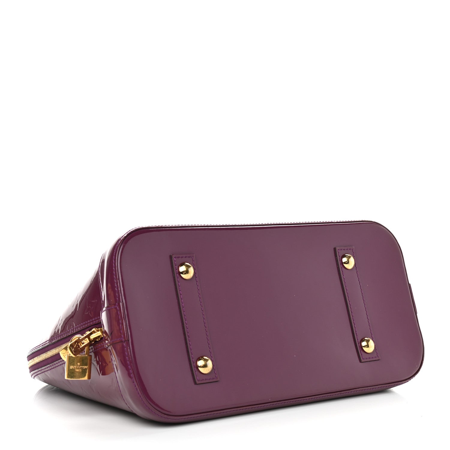 Louis Vuitton Vernis Alma PM Magenta 3 of 9