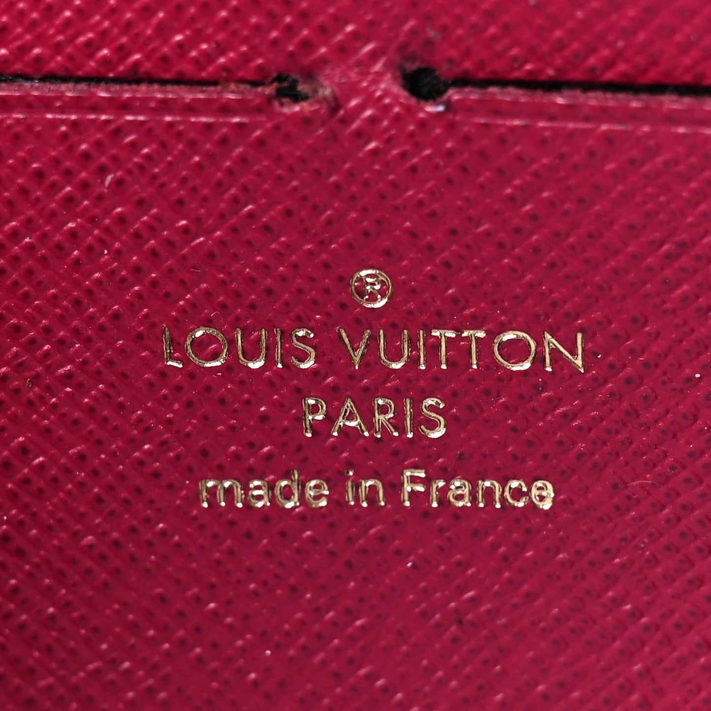 Monogram Clemence Wallet Fuchsia
