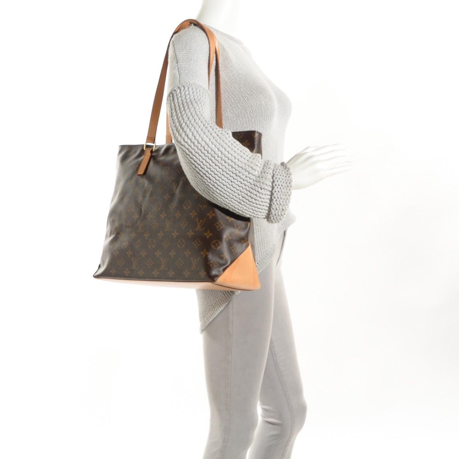 Louis Vuitton Monogram Cabas Mezzo 2 of 7