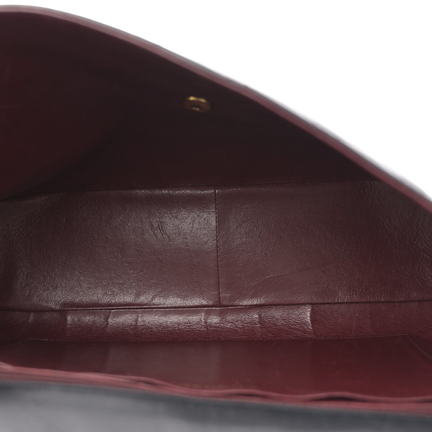 Lambskin Quilted XL Jumbo Single Flap Black
