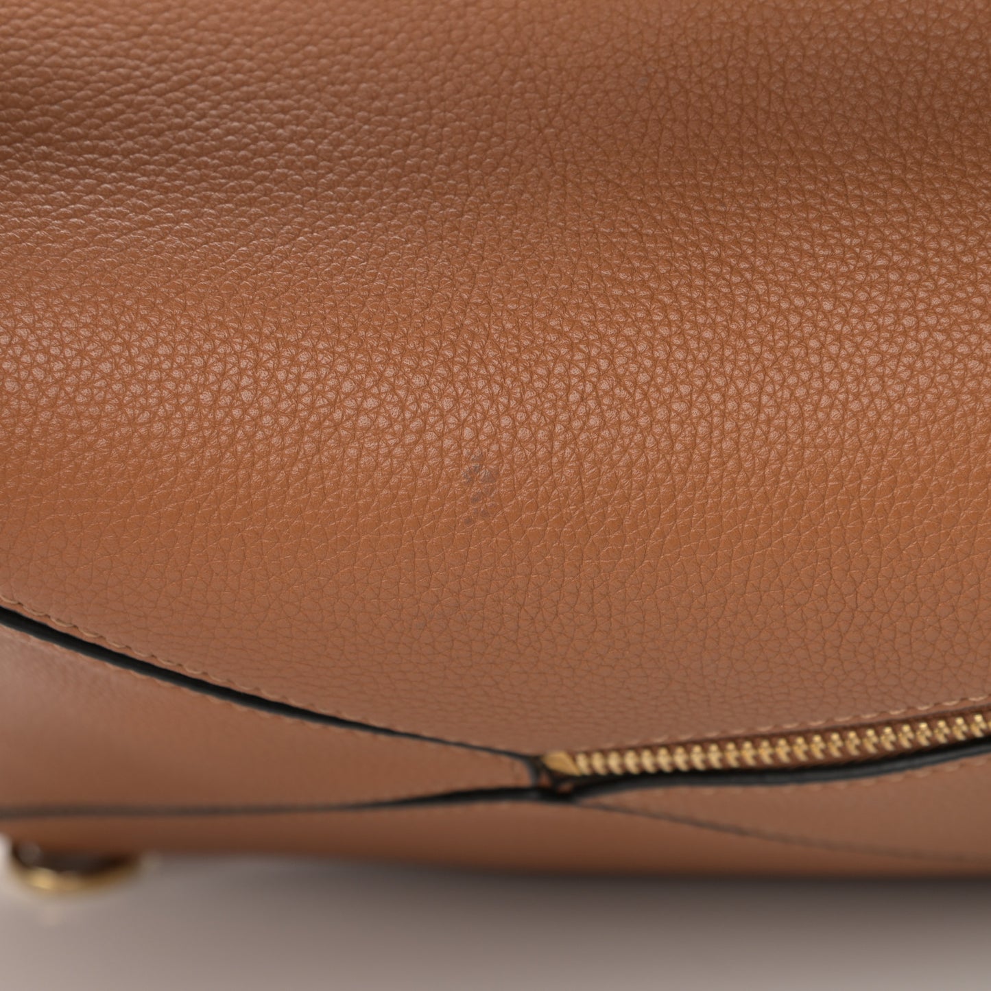 Calfskin Medium Puzzle Bag Tan