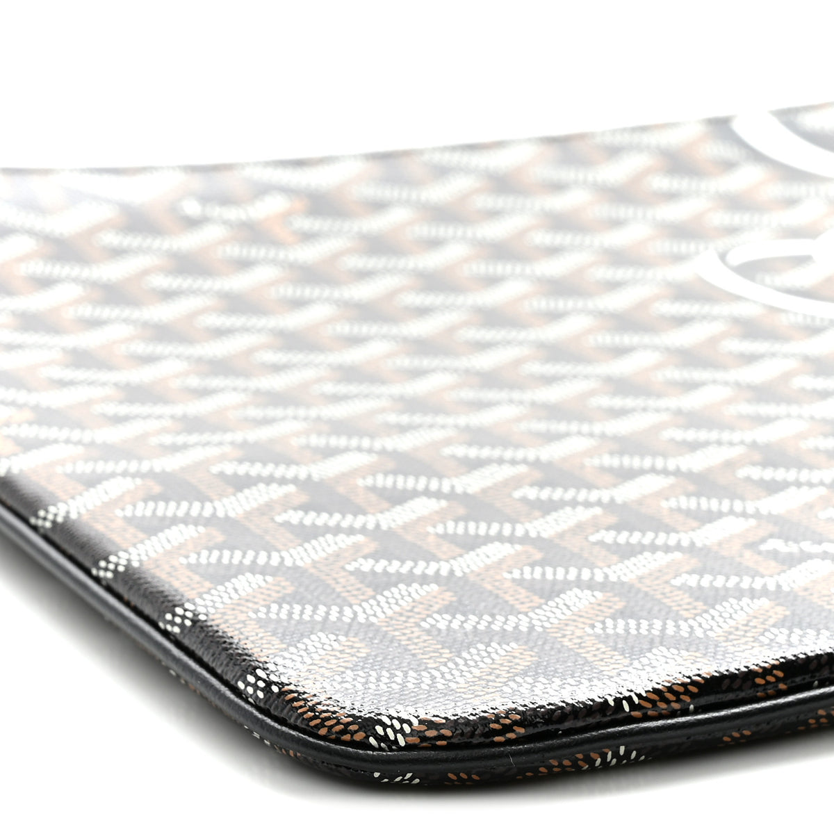 Goyard Goyardine Senat Pochette GM Black 8 of 9