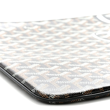 Goyard Goyardine Senat Pochette GM Black 8 of 9