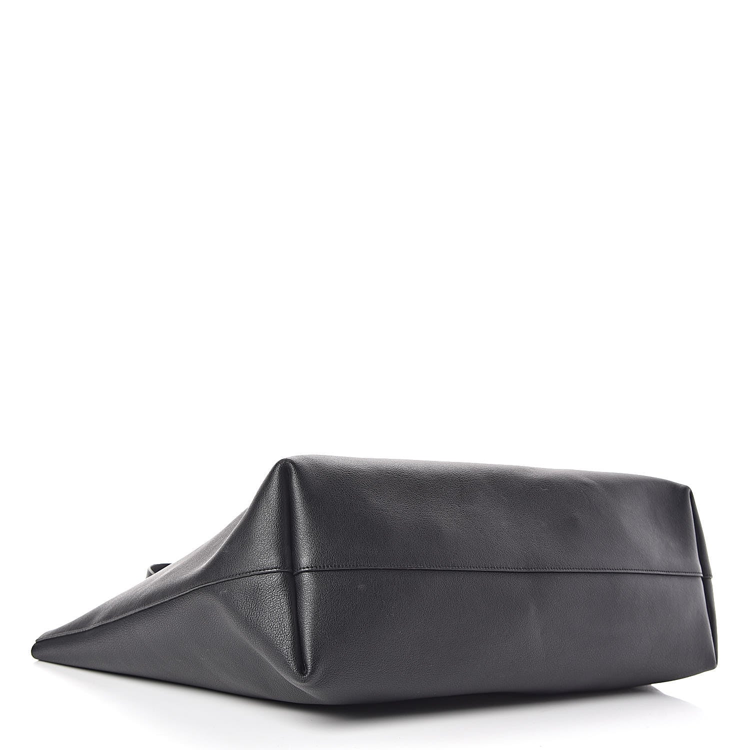 Saint Laurent Calfskin Large Shopping Tote Black 5 of 12