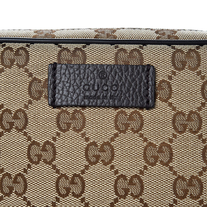 Gucci Monogram Belt Bag Dark Brown 10 of 10