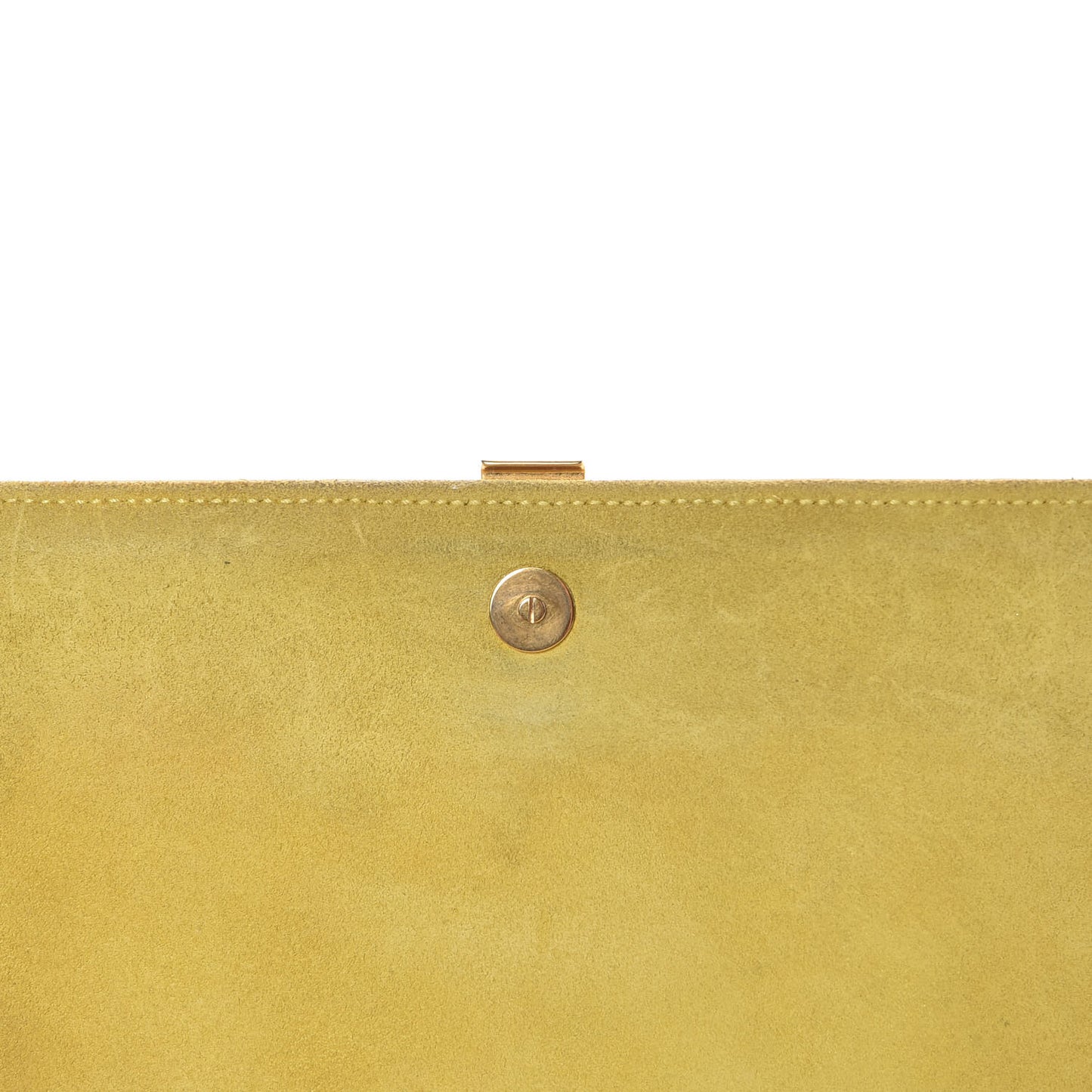 Calfskin Classic Y Satchel Yellow