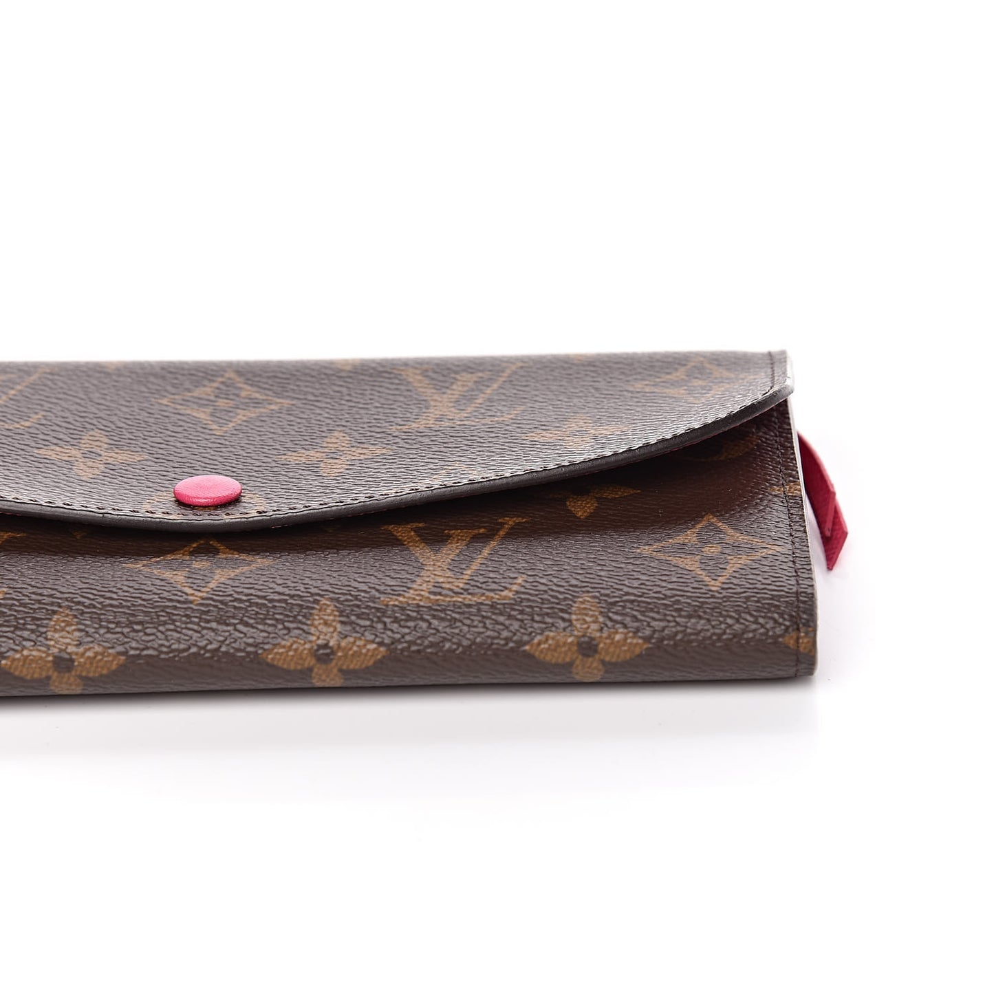 Monogram Emilie Wallet Hot Pink