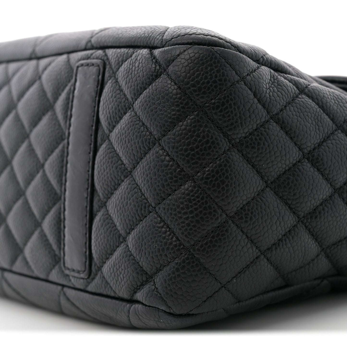Caviar Quilted Coco Casual Flap Black