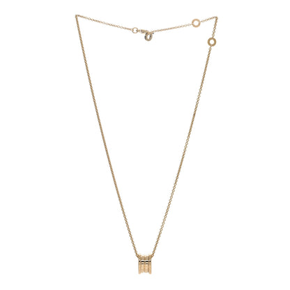 Bulgari 18K Yellow Gold B.Zero1 Pendant Necklace 2 of 4