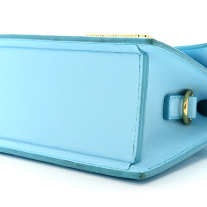 Jacquemus Smooth Calfskin Le Chiquito Noeud Blue 9 of 12