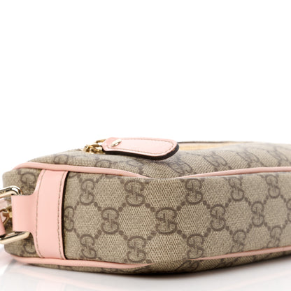 Gucci GG Plus Monogram Small Shoulder Bag Pink 10 of 13