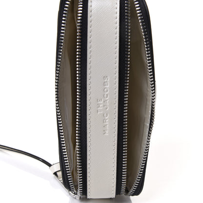 Marc Jacobs X Peanuts Saffiano Small Snoopy Snapshot Camera Bag White Black 5 of 11