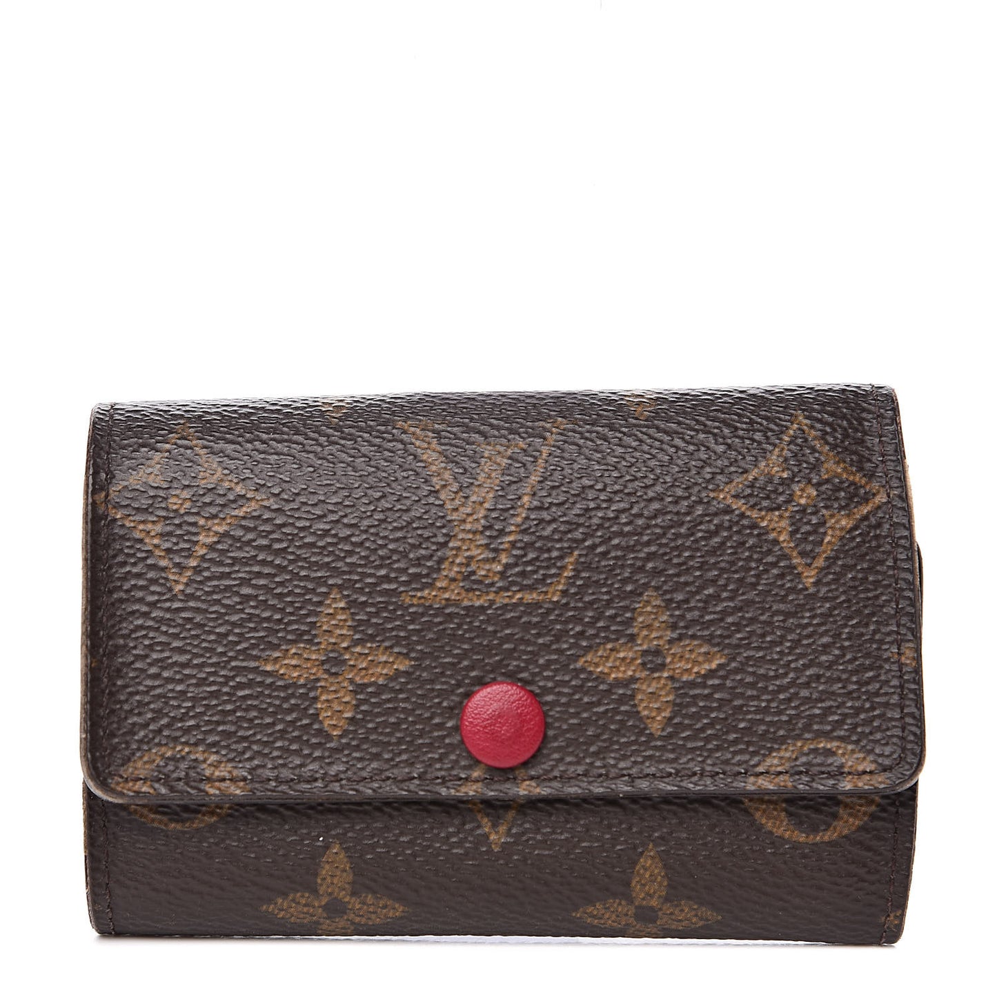 Monogram 6 Key Multicles Holder Fuchsia