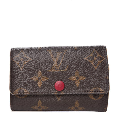 Louis Vuitton Monogram 6 Key Multicles Holder Fuchsia 1 of 11