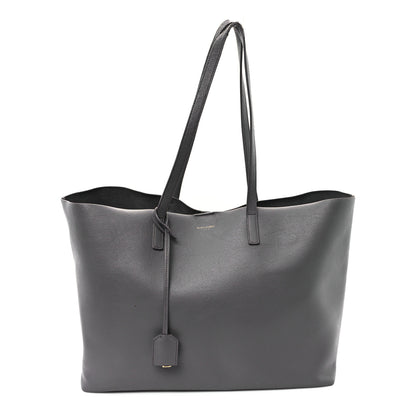 Saint Laurent Calfskin Large Shopping Tote Fog 1 of 14