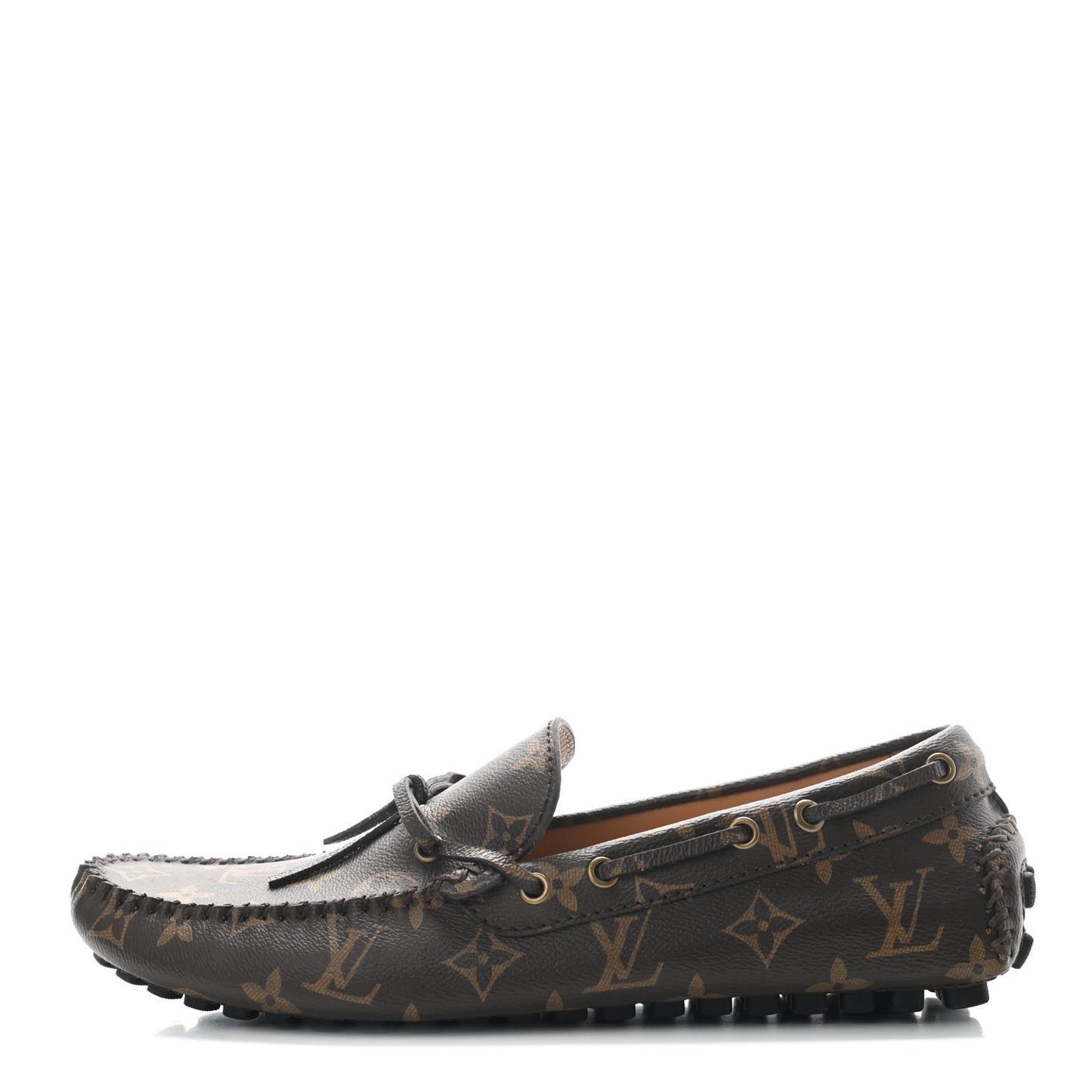 Monogram Mens Arizona Car Shoe Moccasin Loafers 8