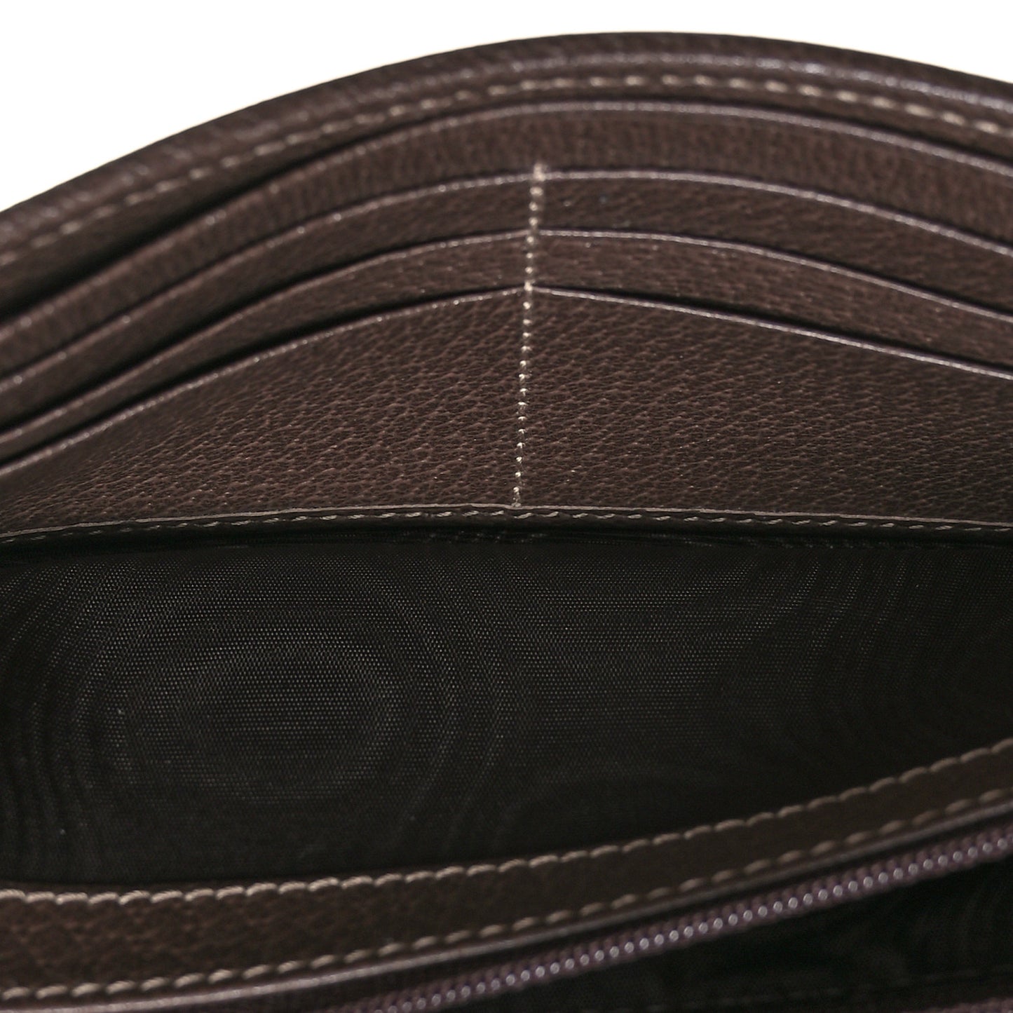 GG Supreme Monogram Web Ophidia Wallet On Chain Brown