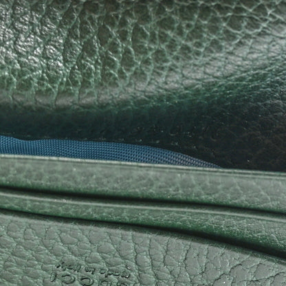 Gucci Calfskin Garden Bat Card Case Dark Green 7 of 7