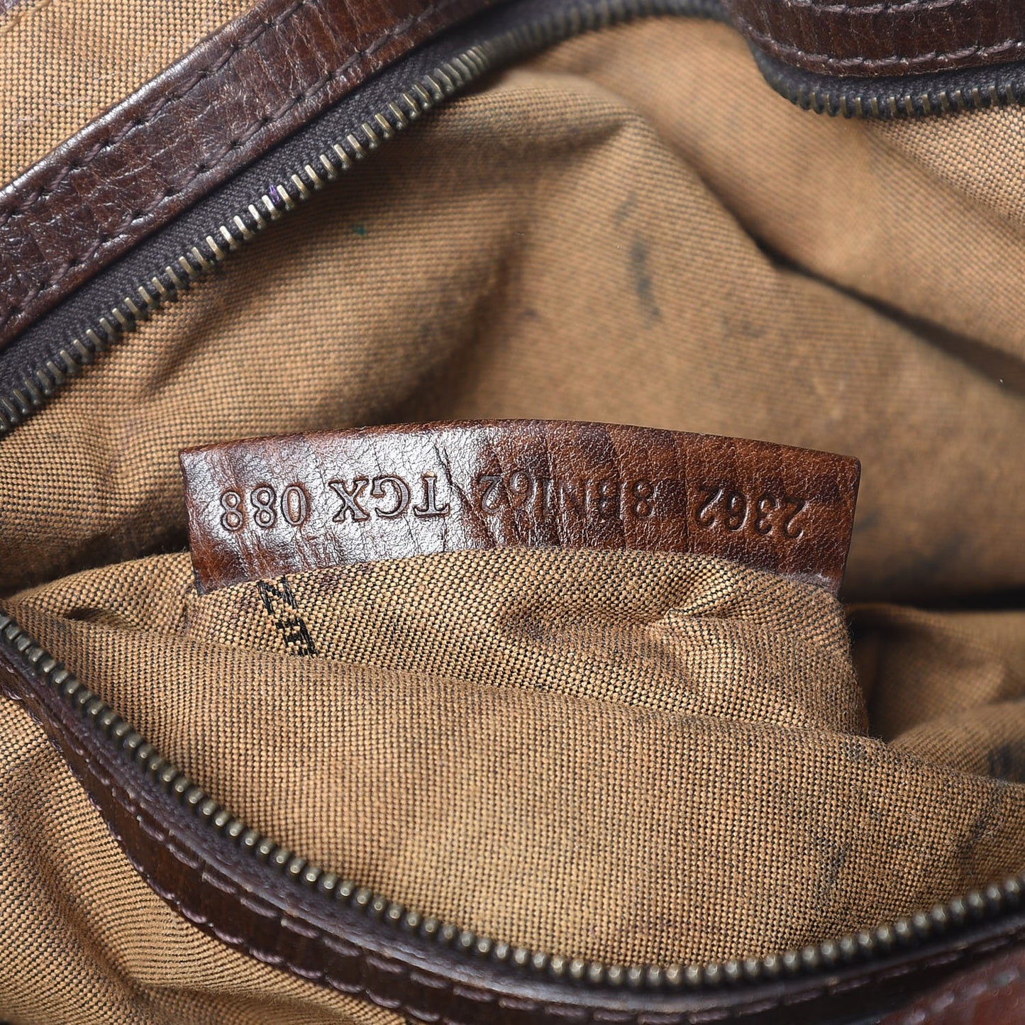 Zucca Bag De Jour Tobacco