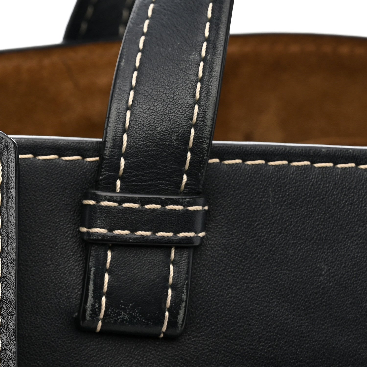 Loewe Calfskin Small Gate Tote Midnight Blue 15 of 18