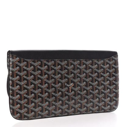 Goyard Goyardine Sainte Marie Soft Clutch Black 3 of 6