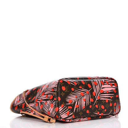 Louis Vuitton Monogram Jungle Dots Neo Neverfull MM Sugar Pink Poppy 5 of 12