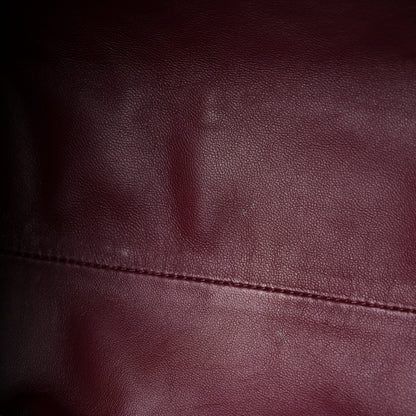 Bottega Veneta Nappa Maxi Intrecciato The Pouch Oversized Clutch Bordeaux 12 of 14