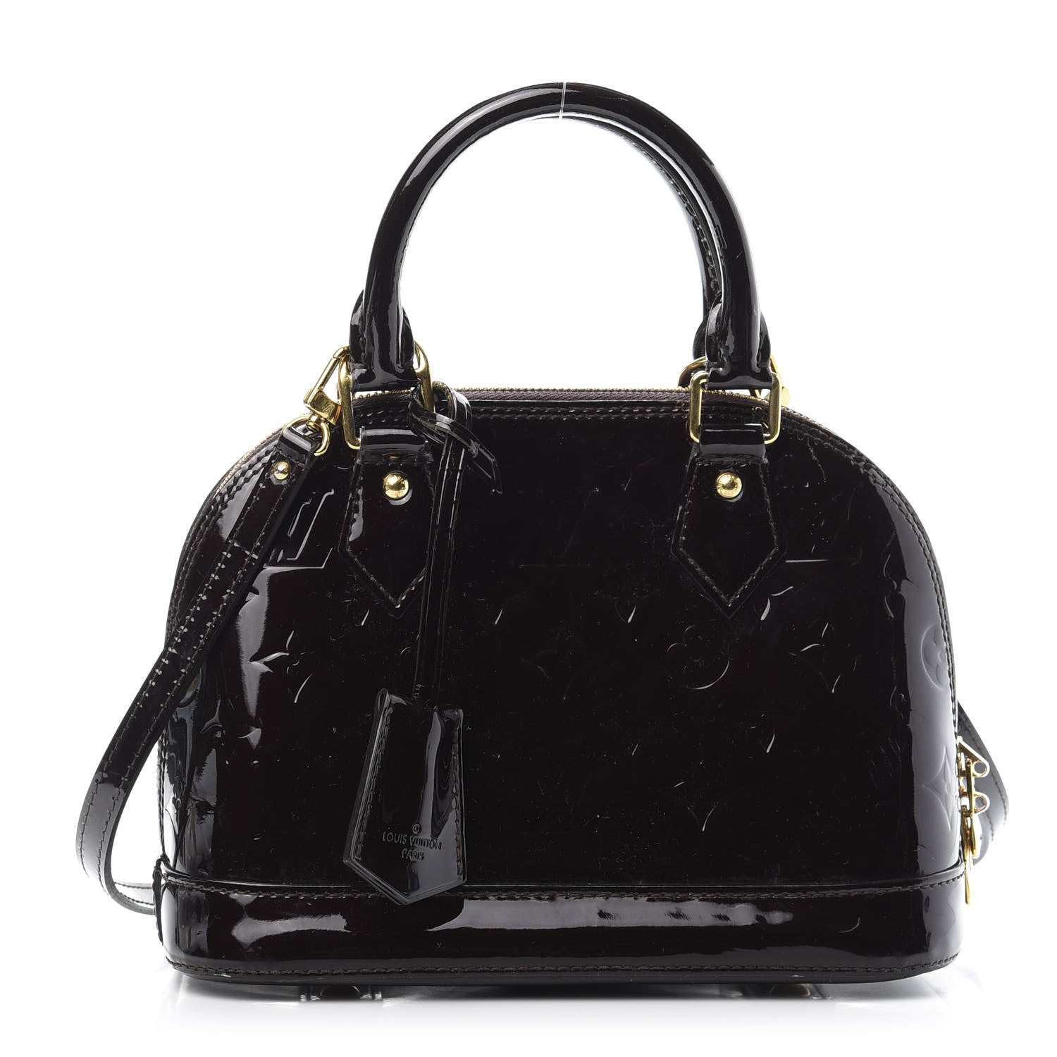 Louis Vuitton Vernis Alma BB Amarante 1 of 11