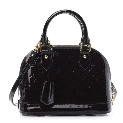Louis Vuitton Vernis Alma BB Amarante 1 of 11