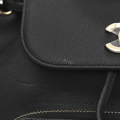 Chanel Caviar Quilted Business Affinity Backpack Black 11 of 13