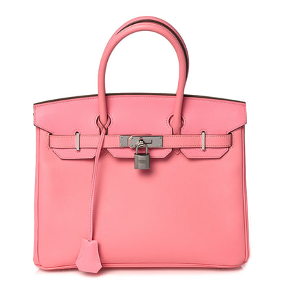 Hermes Epsom Birkin 30 Rose Confetti 1 of 35