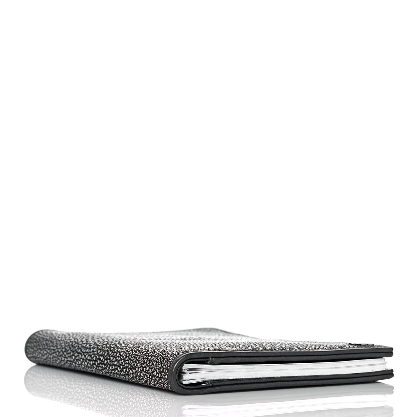 Stingray Large Agenda Cover Dark Silver