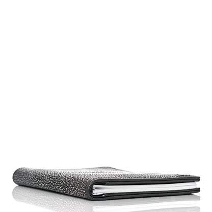 Chanel Stingray Large Agenda Cover Dark Silver 4 of 11