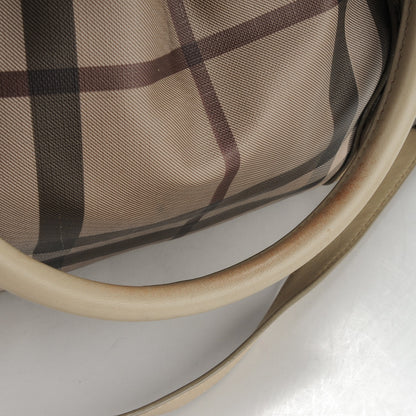 Burberry Smoked Check Large Northfield Tote Trench 8 of 10