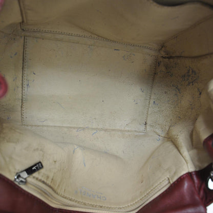 Chanel Luxe Ligne Flap Bag Red 6 of 9