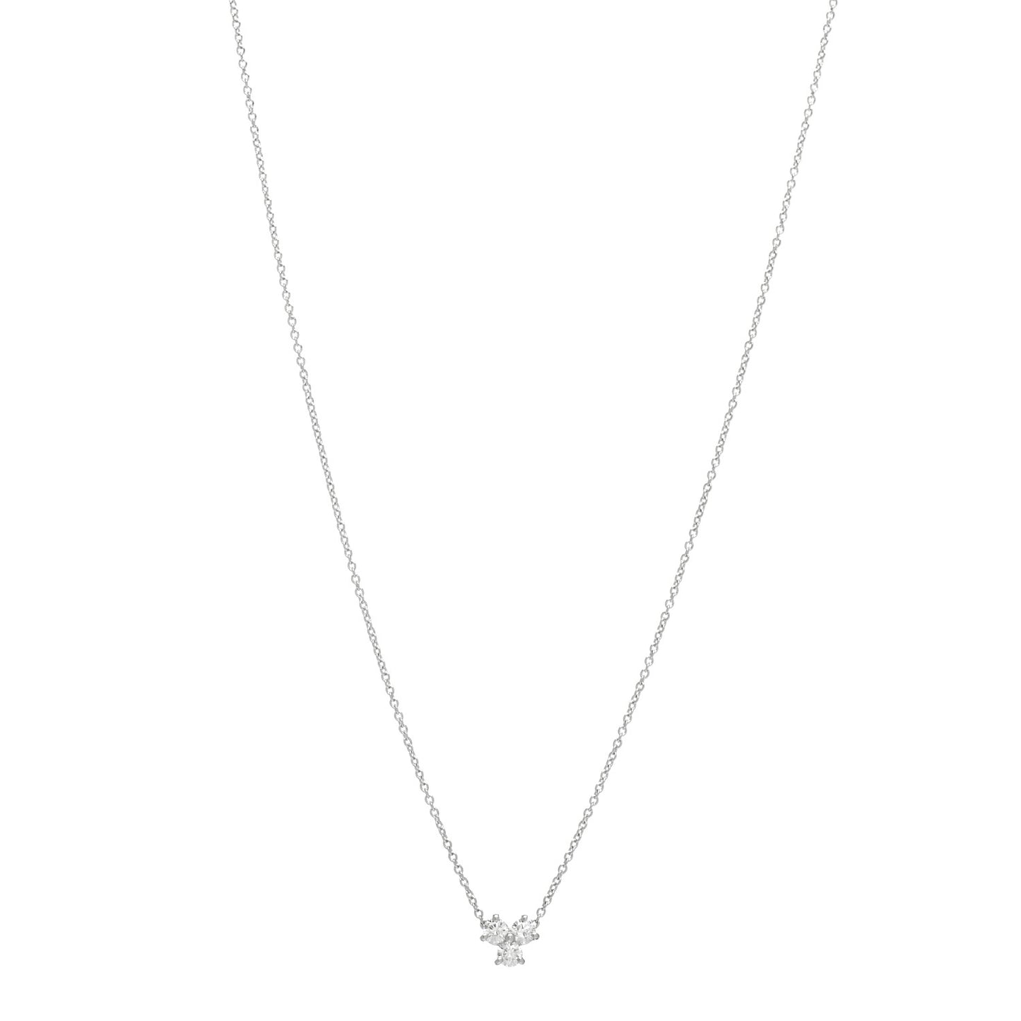 Platinum Diamond .30ctw Aria Pendant Necklace