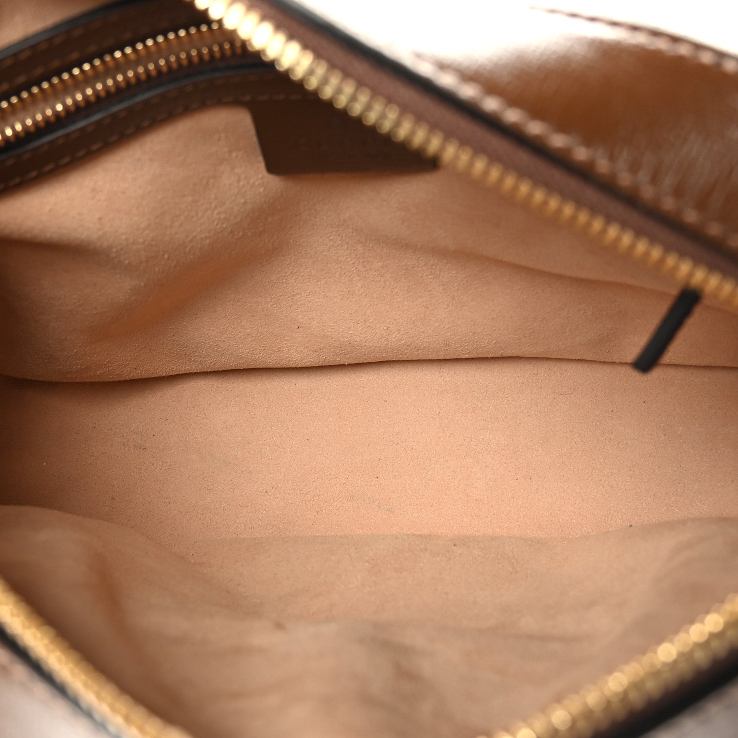 Gucci GG Supreme Monogram Small Horsebit 1955 Shoulder Bag Beige Brown Sugar 5 of 10