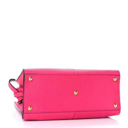 Fendi Cuoio Romano Selleria Medium Peekaboo X-Lite Fuxia 4 of 8